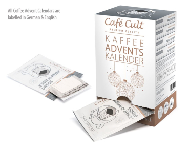 Kaffee-Adventskalender "Geo Kugel"