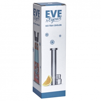 Preview: Glaskaraffe EVE "Circular-Cognac" (Spar-Set mit EVE-Cooler)