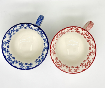 Preview: 2er Tassen-Set mit Füßchen 