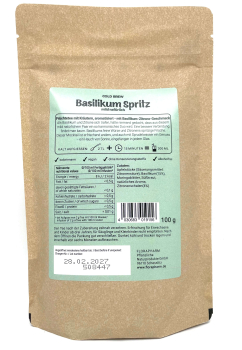 Cold Brew "Basilikum Spritz" (mild & natürlich)