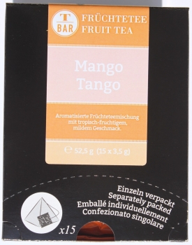 Mango Mambo / Tango (Früchtemischung im Pyramidenbeutel)