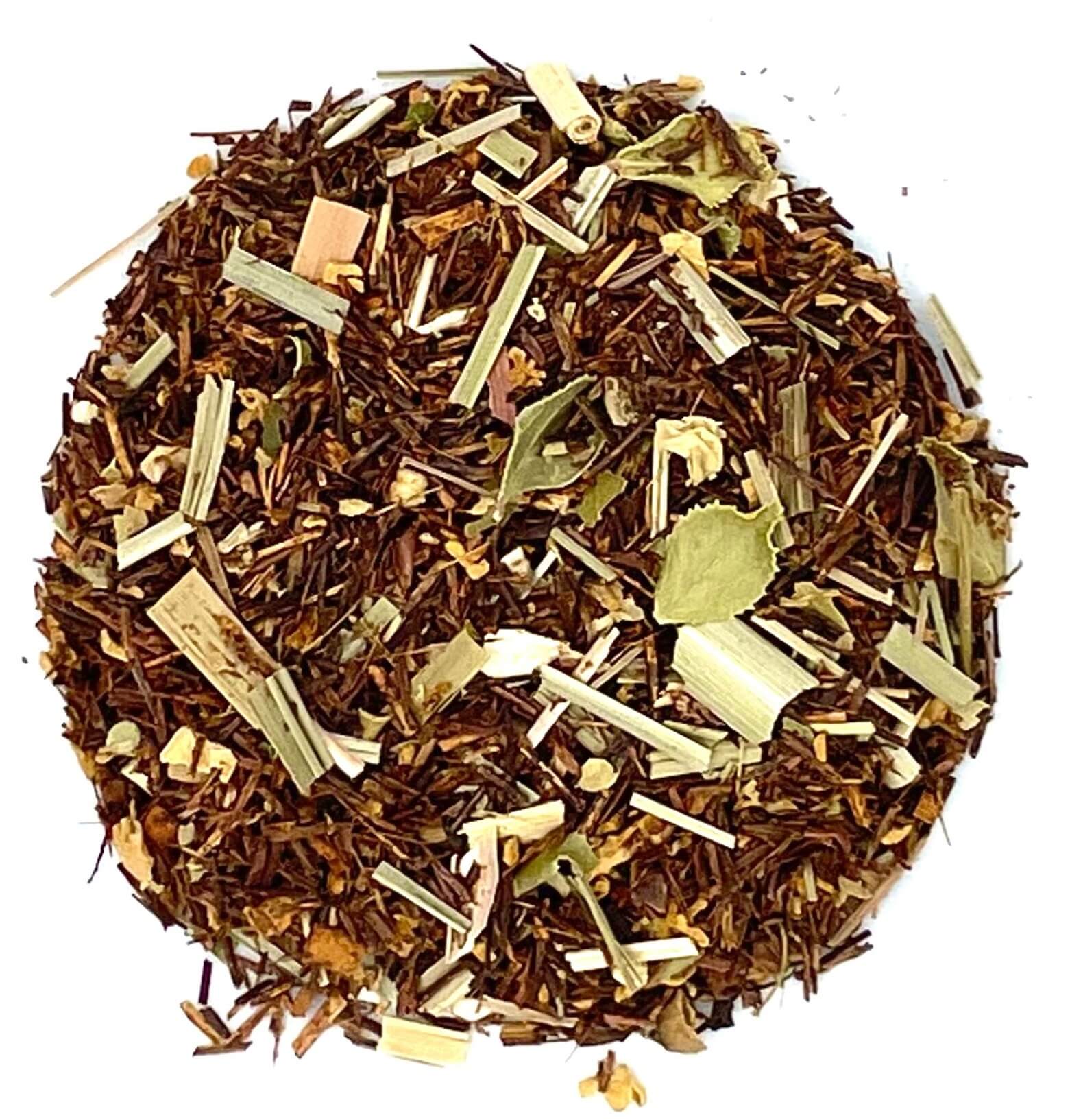 Rooibos Tee (auch Rotbusch, Roibusch oder Rooibusch Tea genannt) mit ...