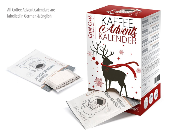 Kaffee-Adventskalender "Winter Hirsch"