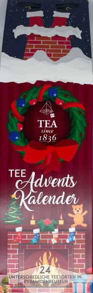 Tee-Adventskalender "Kamin Klassisch"