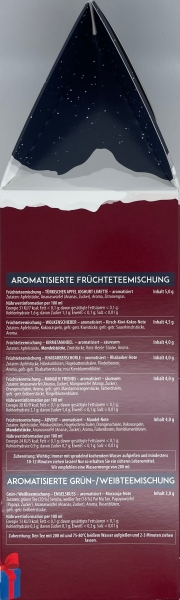 Tee-Adventskalender "Kamin Klassisch"