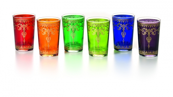 Orientalisches Tee-Glas Set "Sita"