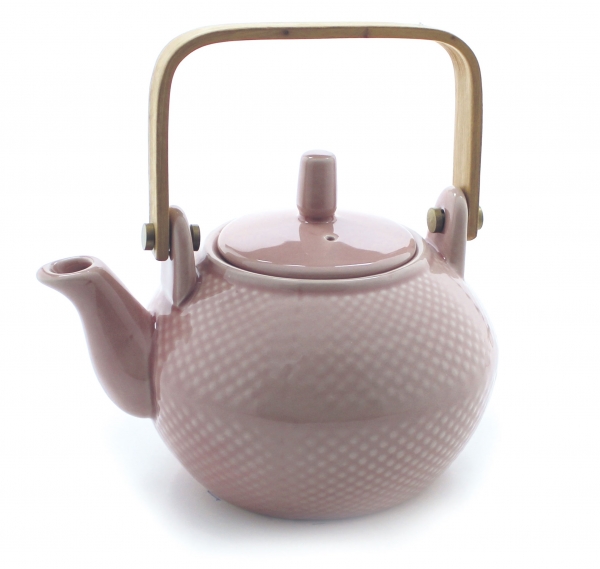 Teekanne Wannabe mit Edelstahlsieb (Rose)