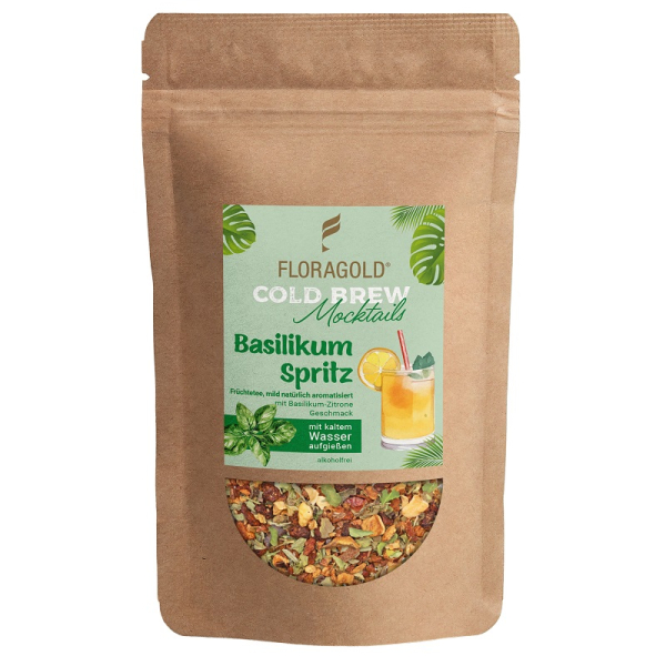 Cold Brew "Basilikum Spritz" (mild & natürlich)