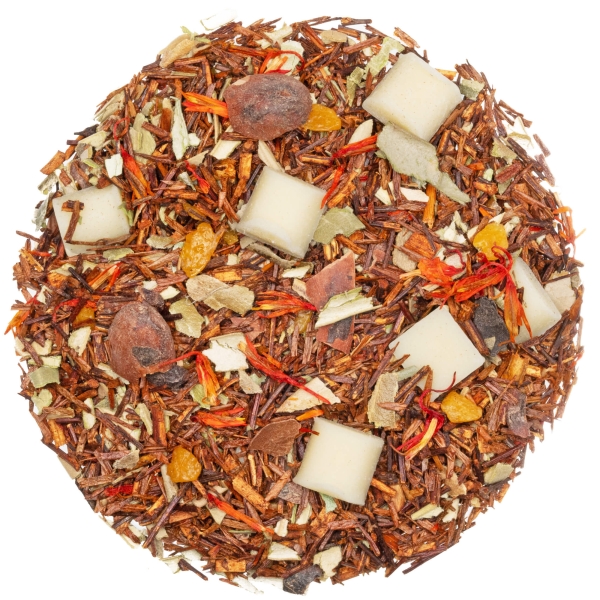 Weiße Schokolade - Olive (Rooibos)