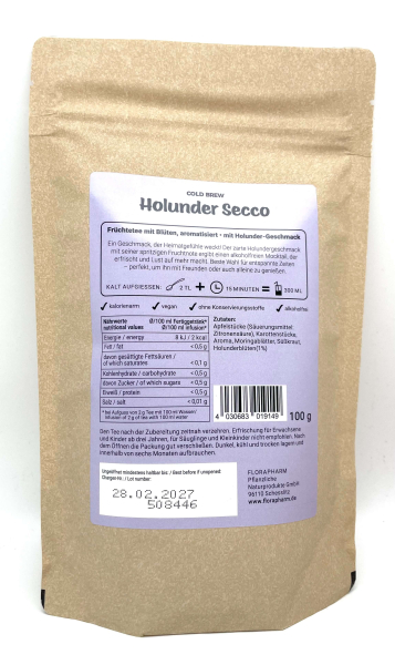 Cold Brew "Holunder Secco"