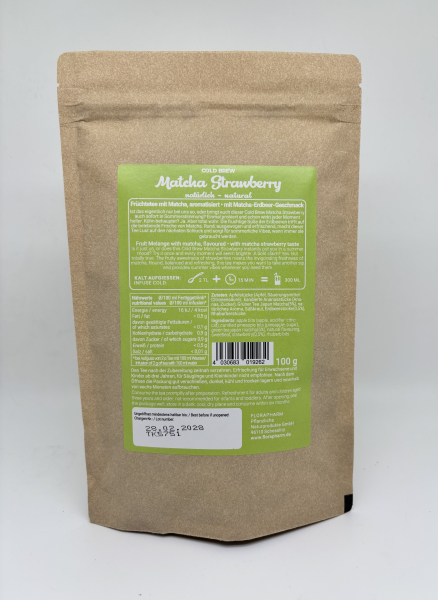 Cold Brew "Matcha Strawberry" (natürlich)