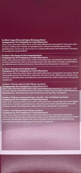 Tee-Bären®-Roter Adventskalender