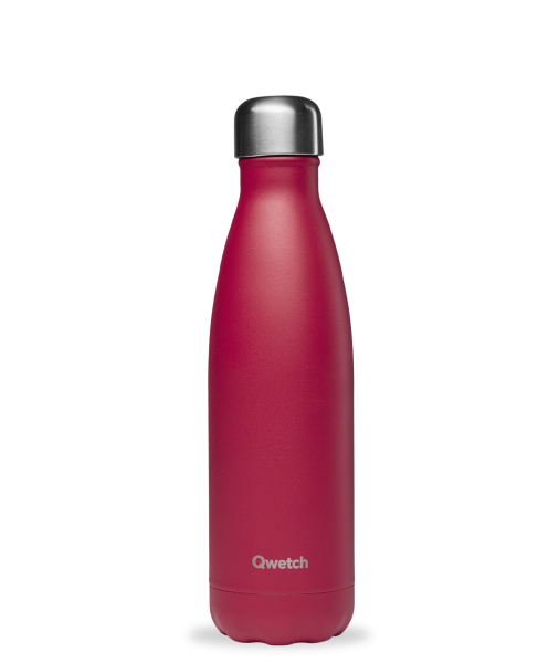 Qwetch Thermosflasche "Matt Himbeere" (500ml)